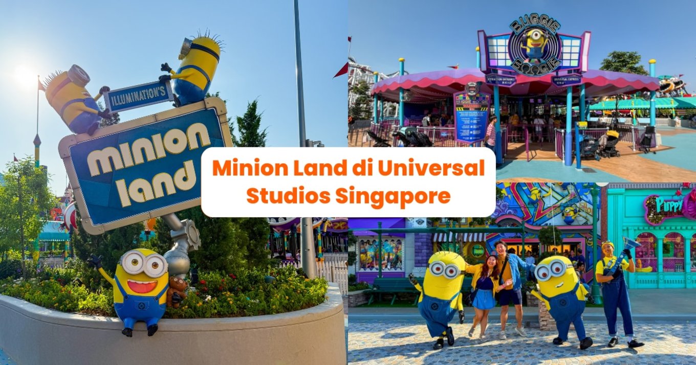Minion Land Universal Studios Singapore - Blog Cover ID