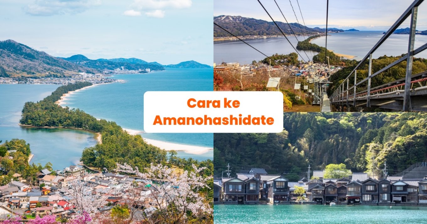 Cara ke Amanohashidate dari Osaka dan Kyoto - Blog Cover ID