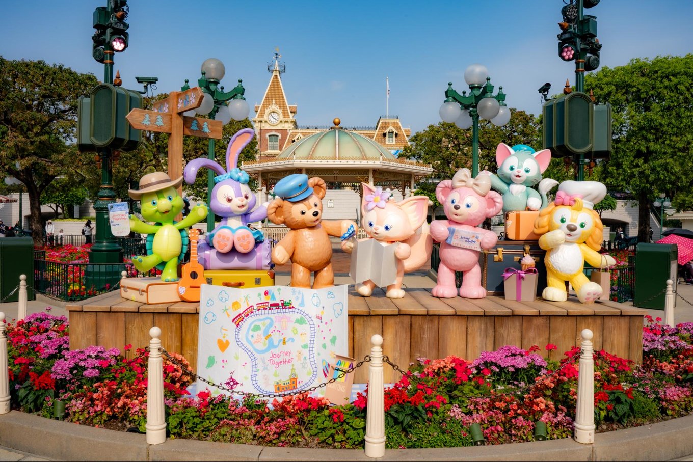 香港ディズニーランド　ダッフィー　ダッフィー&フレンズ