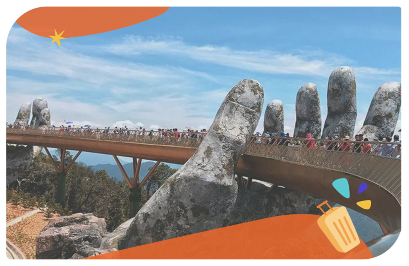 越南峴港巴拿山 & 佛手金橋