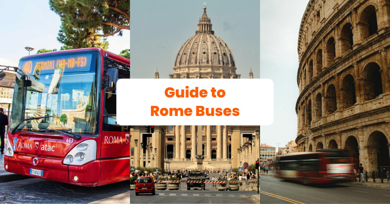 Rome Italy Bus - banner
