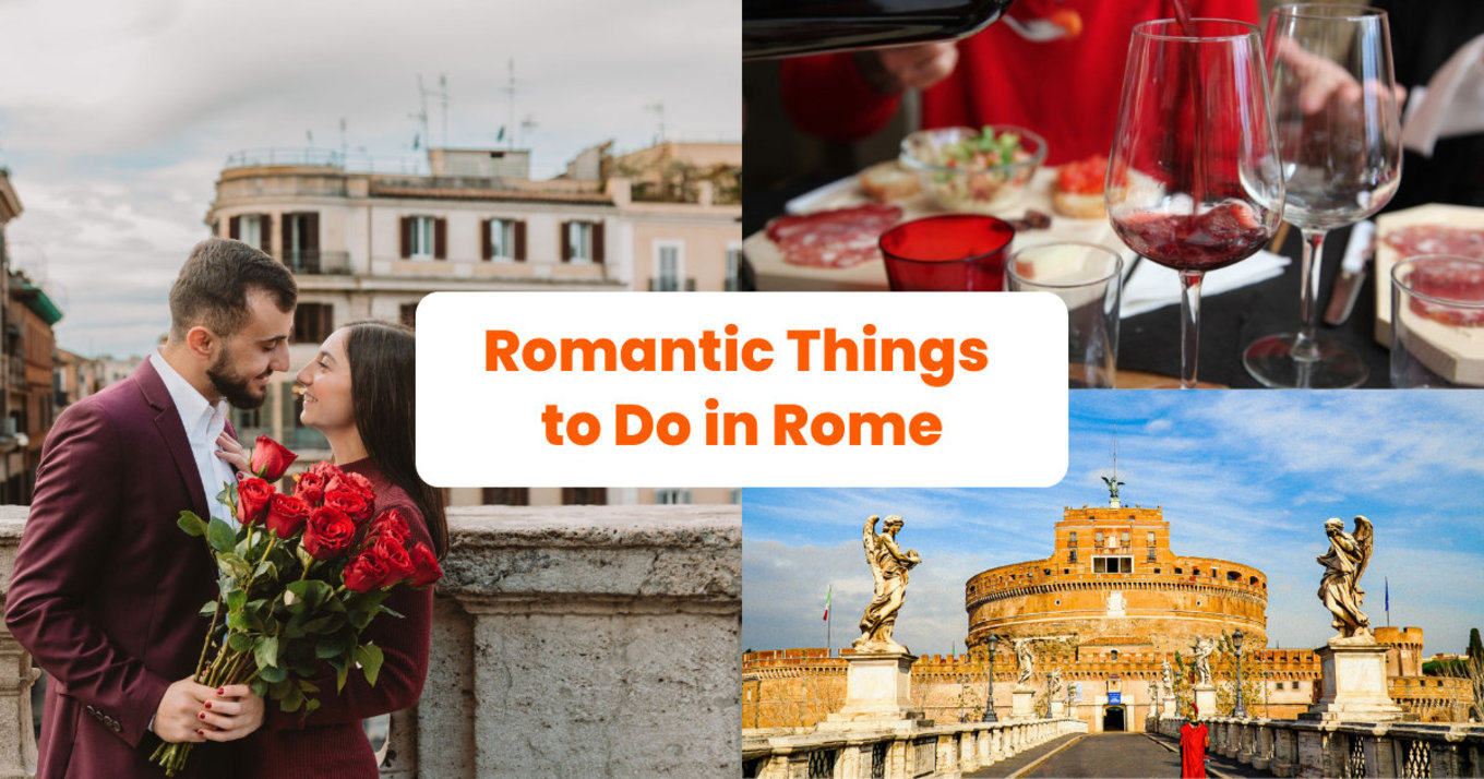 8 of the Best Romantic Things to Do in Rome for Couples banner