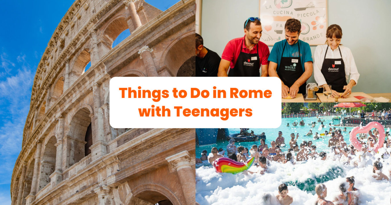 5 Activities for Families Traveling to Rome with Teenagers banner