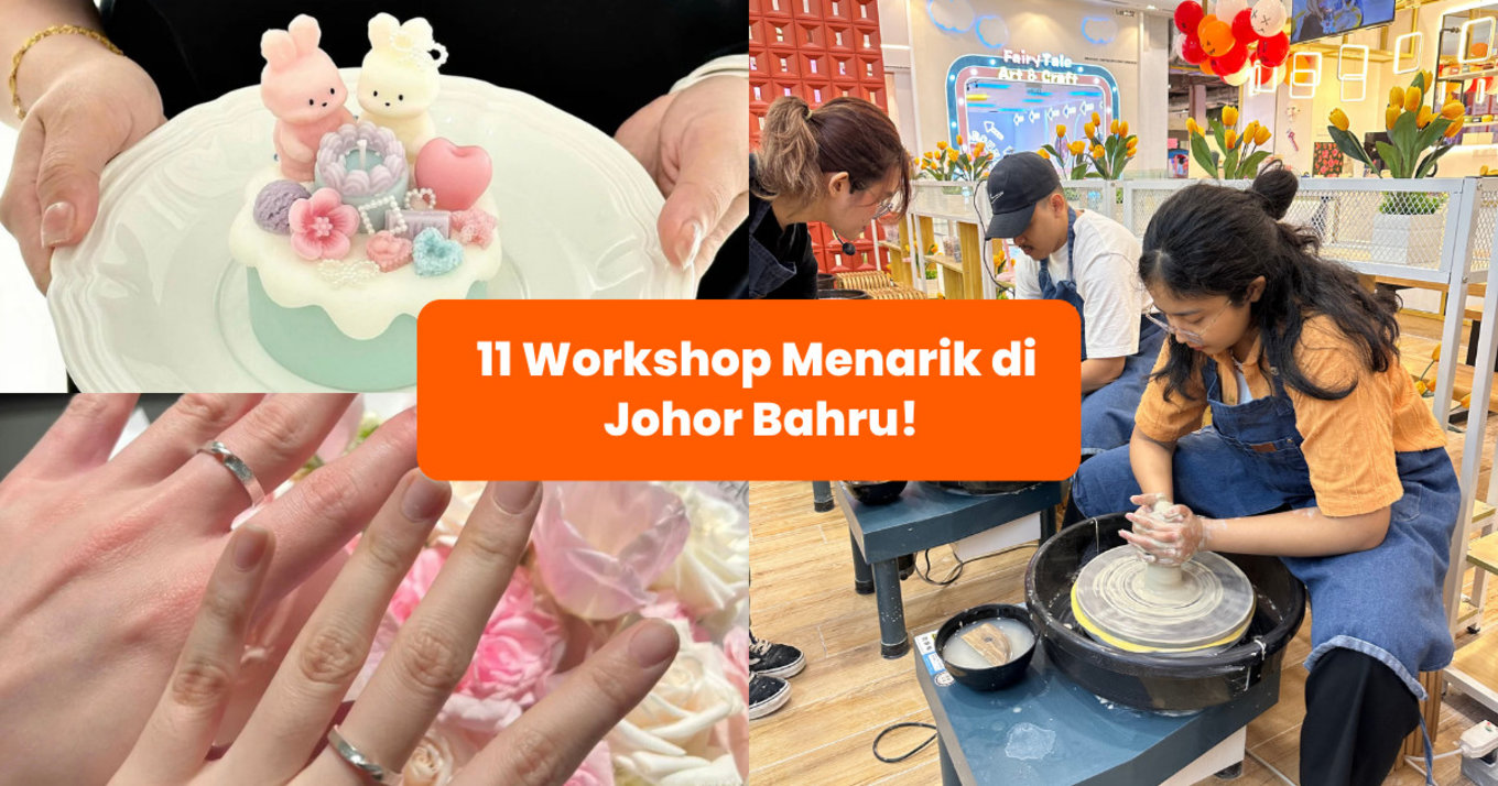 11 Workshop Menarik di Johor Bahru potter cake silver ring klook my