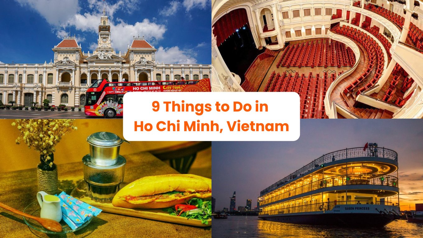 Collage of Ho Chi Minh