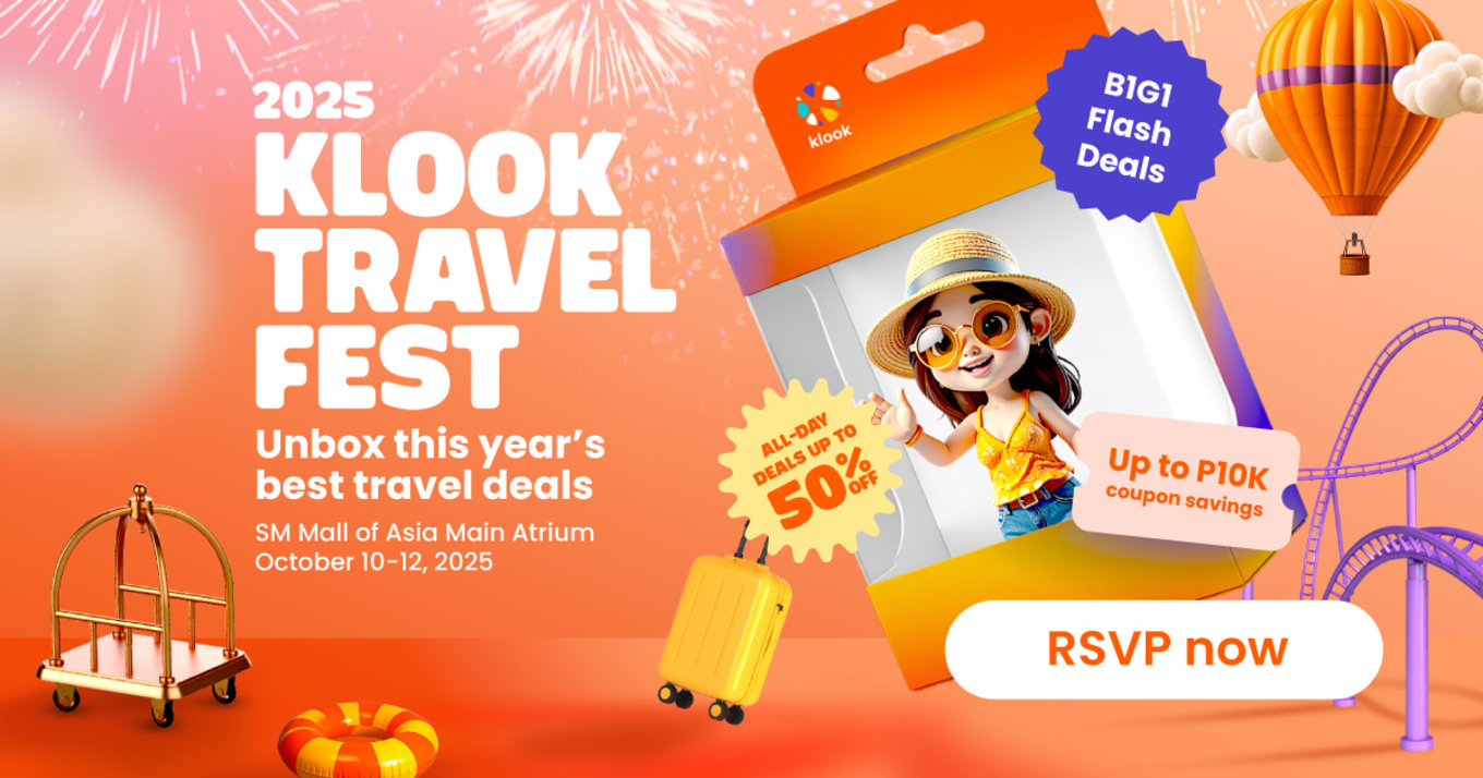 Klook Travel Fest Main Header