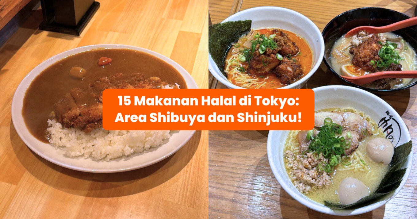 MY BM Makanan Halal di Tokyo Shibuya dan Shinjuku Navito Klook MY