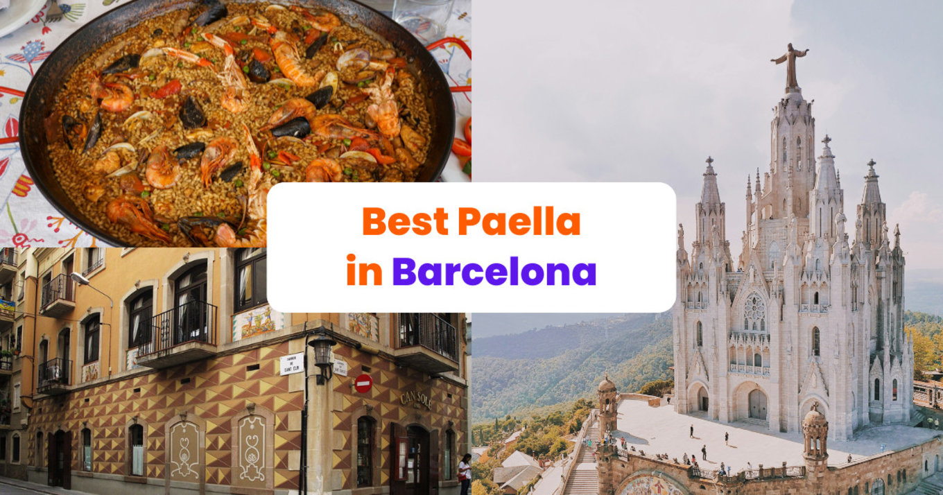 Best Paella Restaurants in Barcelona Banner