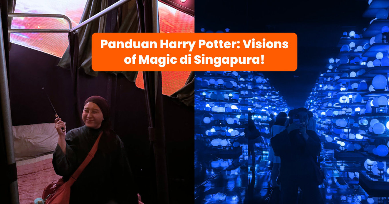 panduan Harry Potter Visions of Magic di Singapura Klook MY blog
