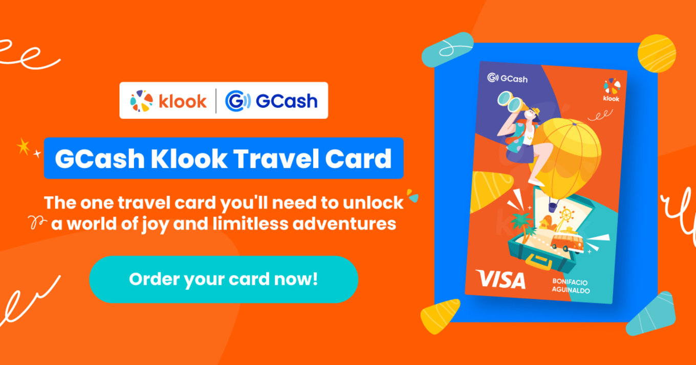 gcash klook travel card header