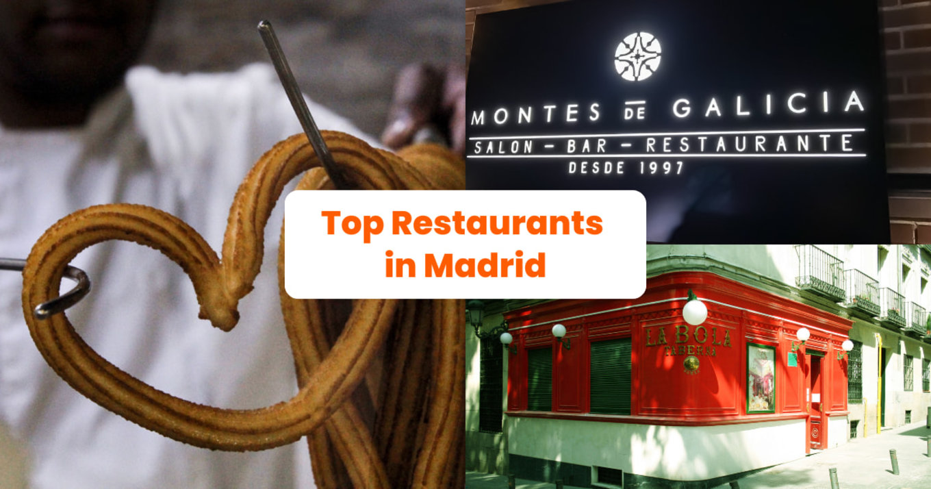 Top Restaurants in Madrid blog banner