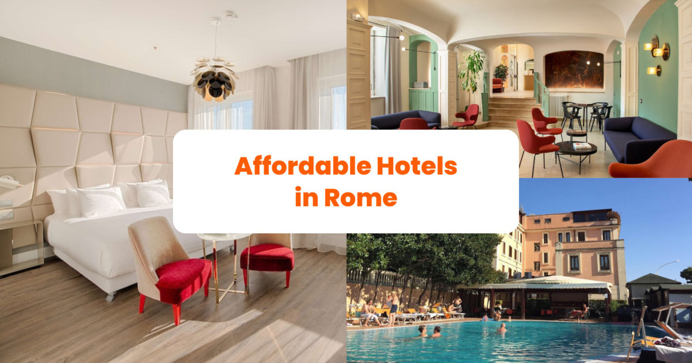 Affordable hotels in Rome