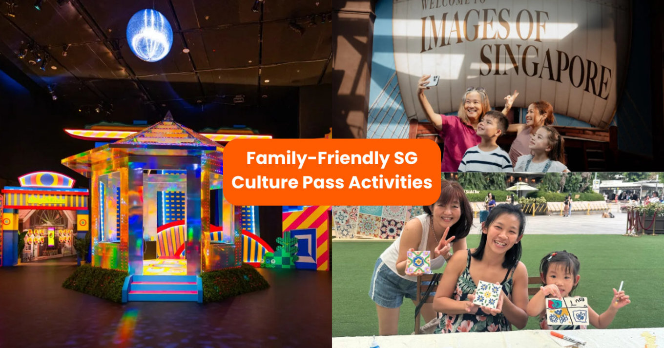 18 family-friendly SG Culture Pass activities cover image