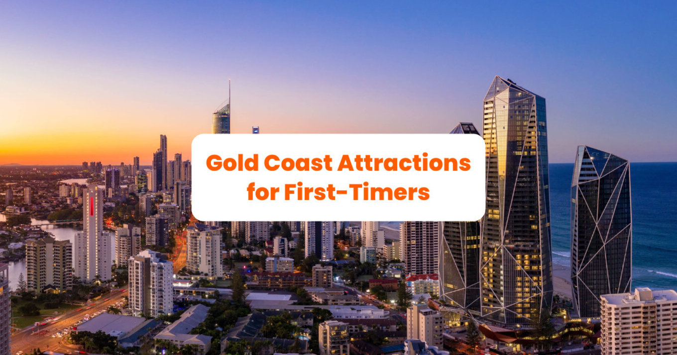 A picture of the Gold Coast with text.