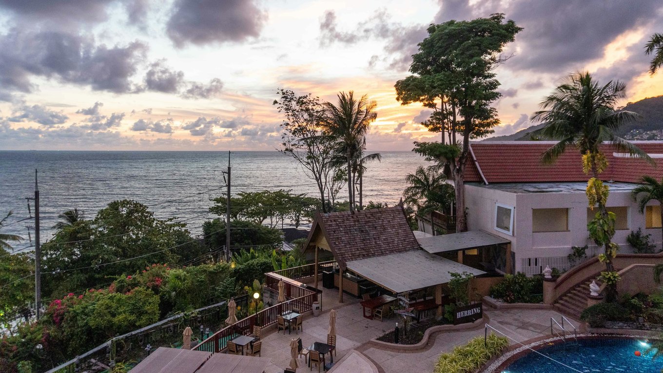 Resort view in Patong, Phuket