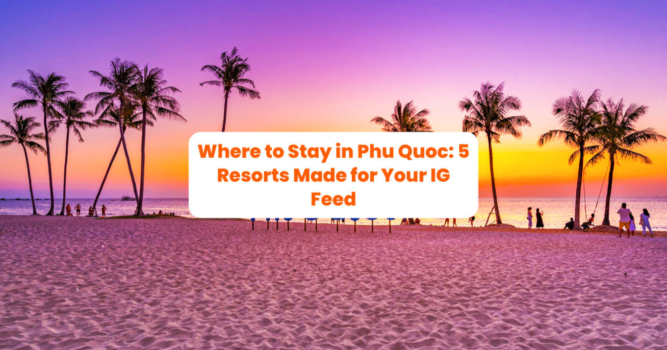 A picture of Phu Quoc with text.