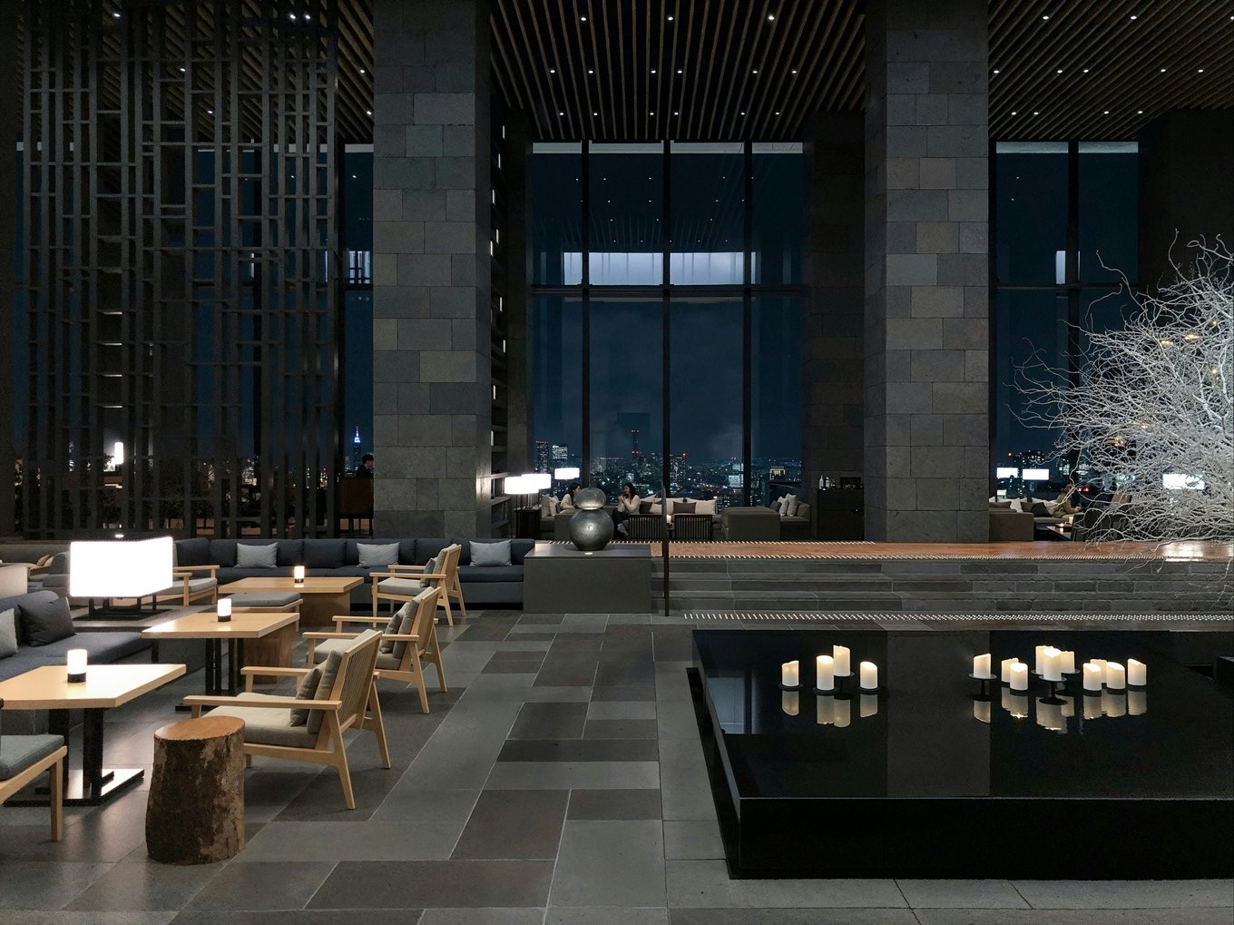 High-rise lobby of Aman Tokyo | Photo Credit: Marek Okon on Pexels