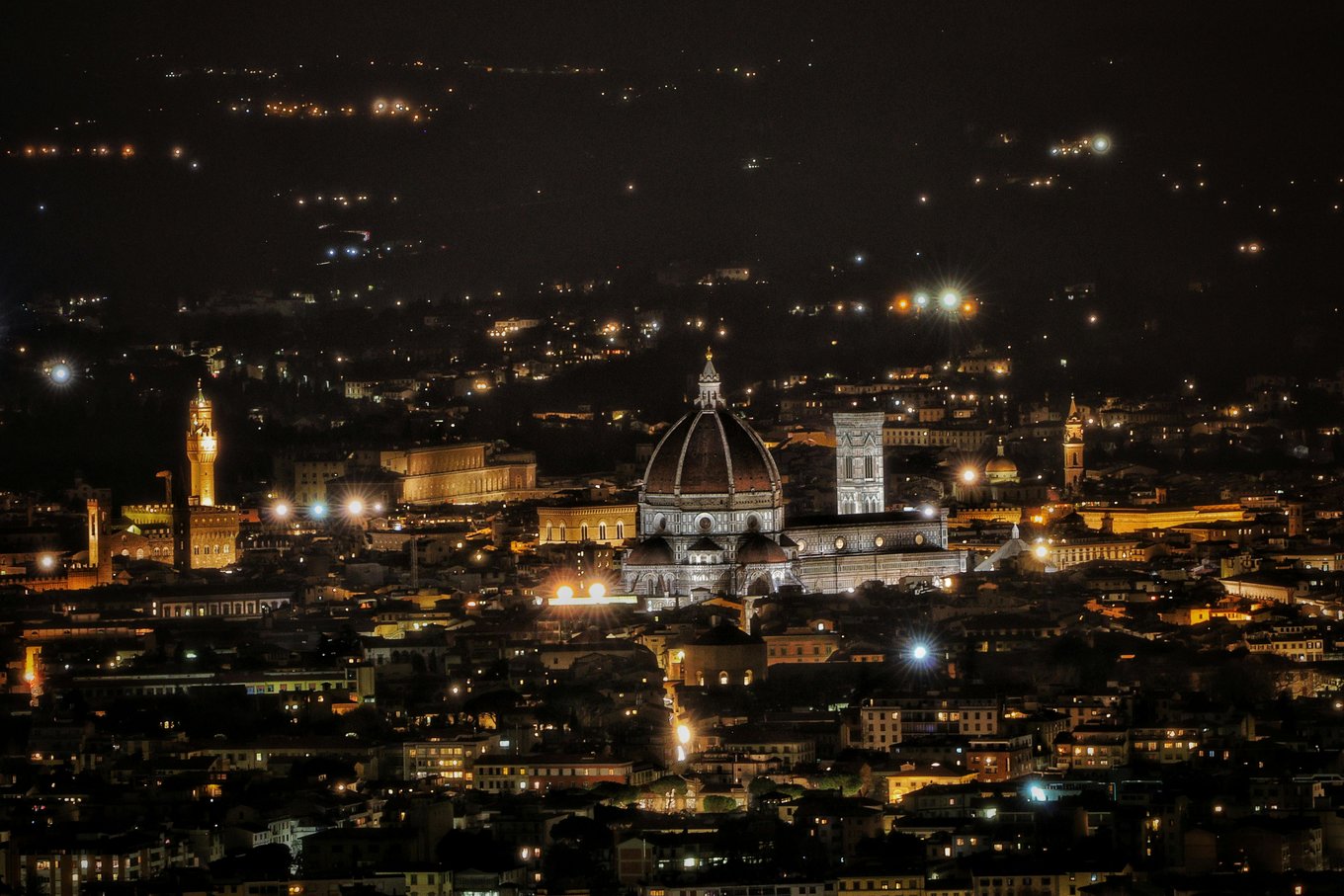 Florence, Italy at night  | Photo Credit: Mirko on Pexels