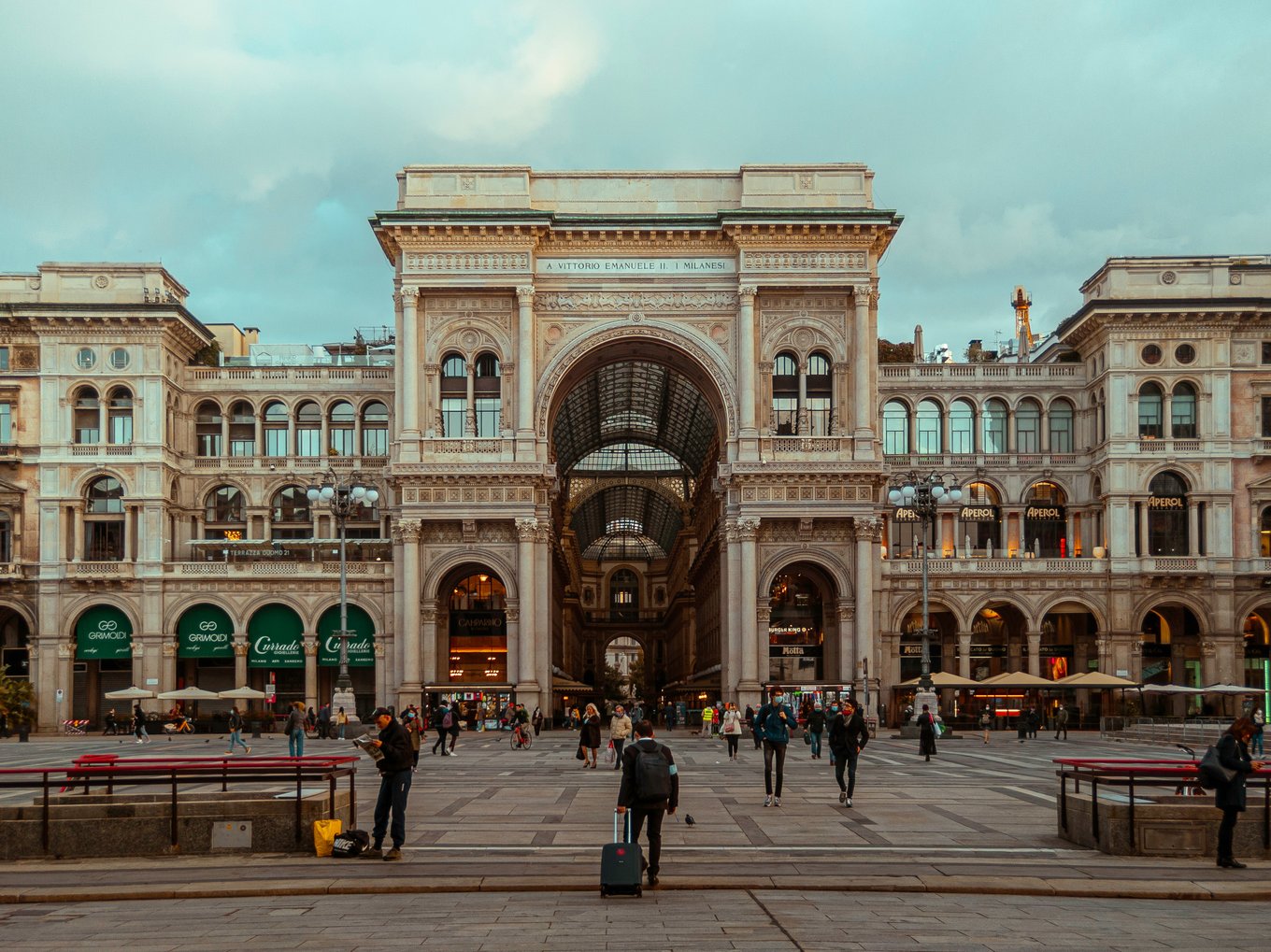 Galleria Vittorio Emanuele II in Milan | Photo Credit: Ouael Ben Salah on Unsplash