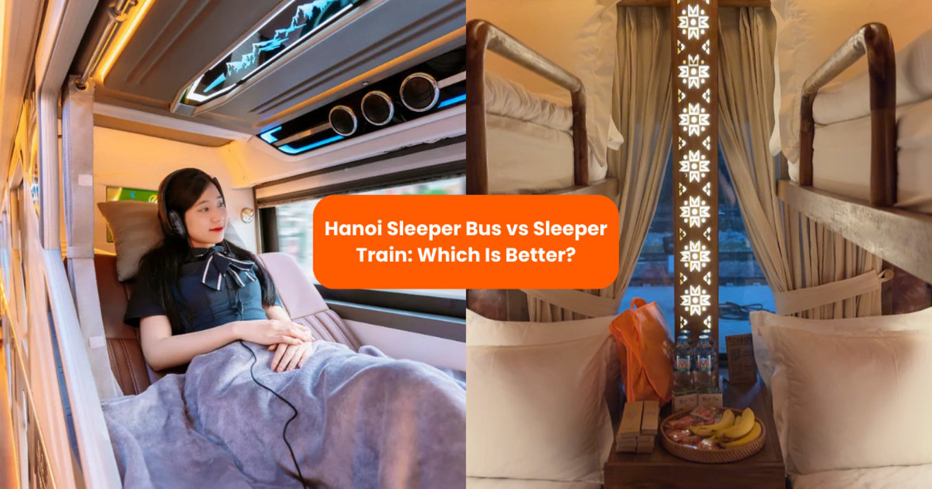 SG - hanoi sleeper bus vs train