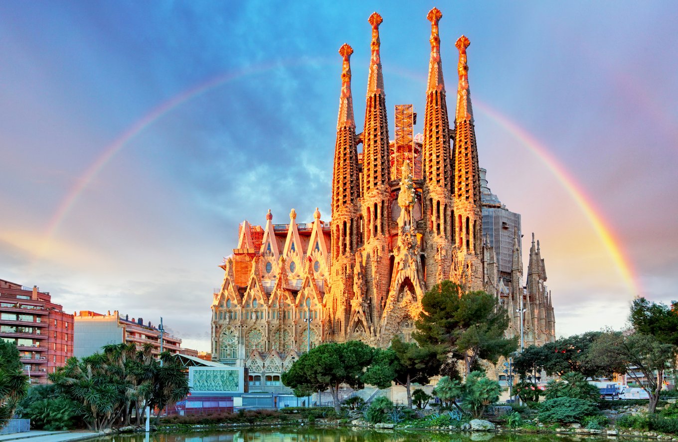 La Sagrada Familia in Barcelona
