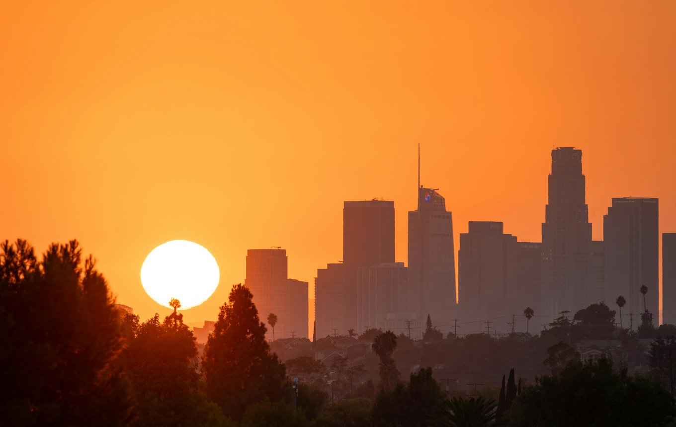 Golden hour at Los Angeles | Photo Credits: Soly Moses on Pexels