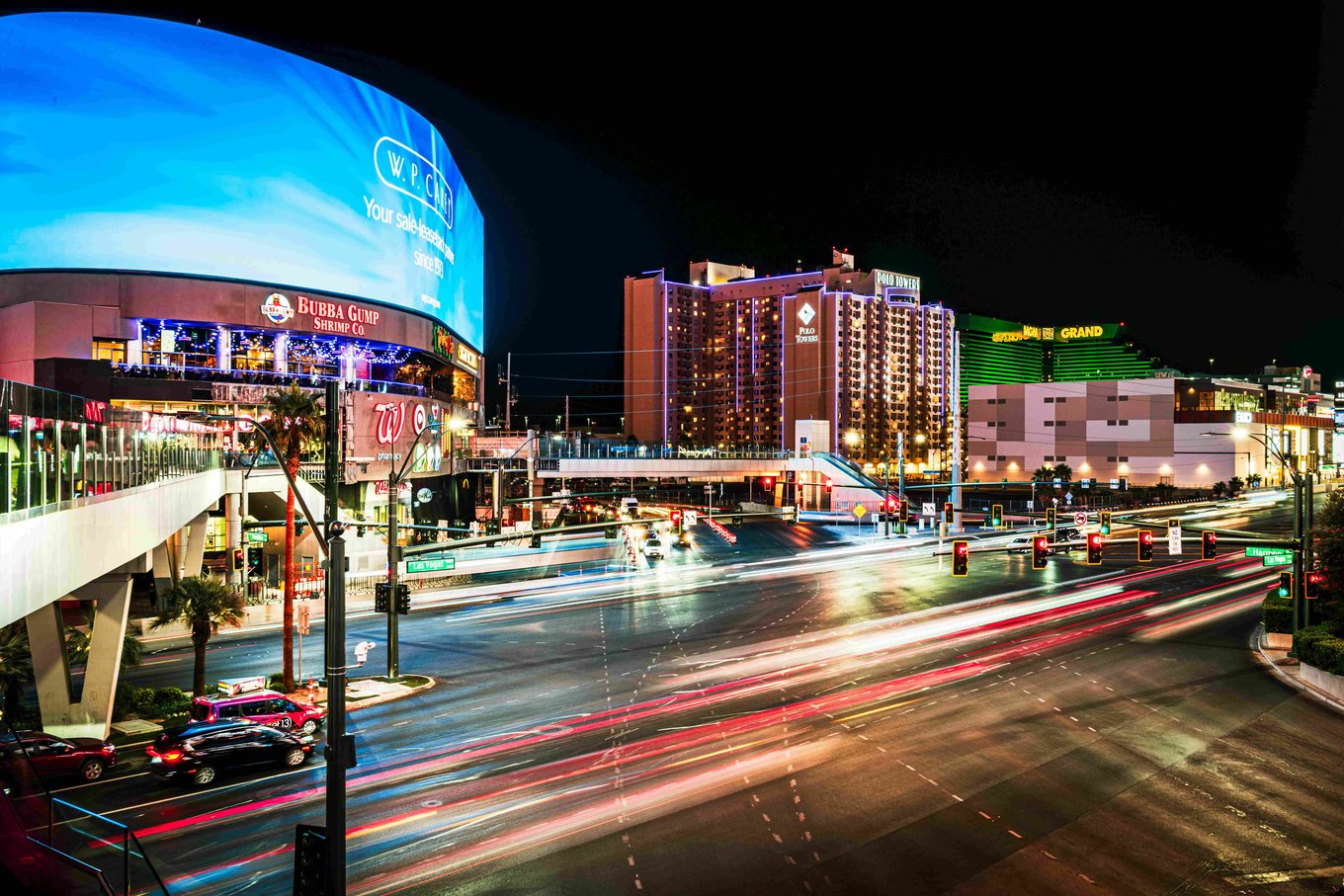 Las Vegas Boulevard at Night