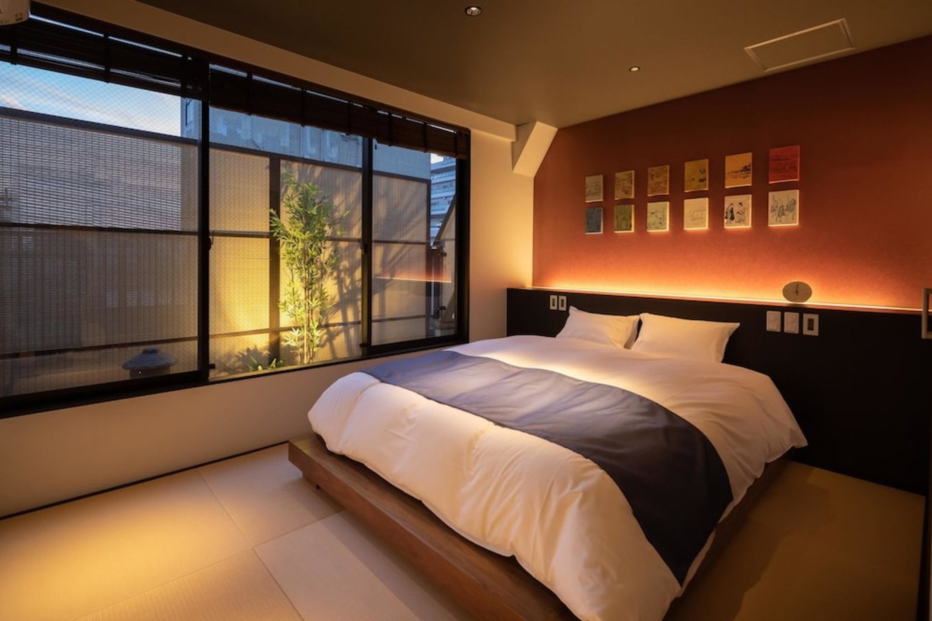 Suite with open-air bath at Konjaku-So