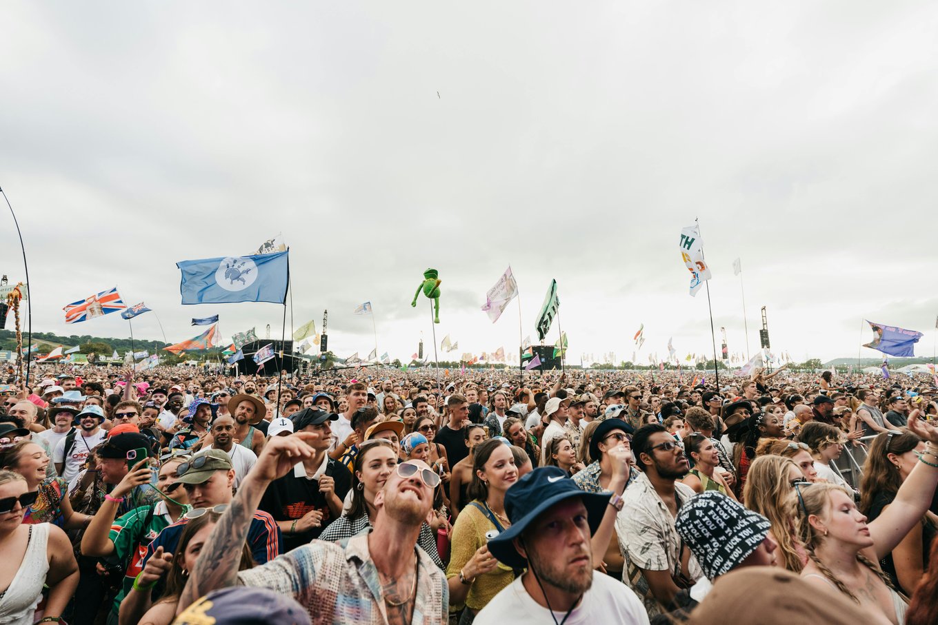  Vibrant crowd at Glastonbury Festival | Photo Credit: Andras Stefuca on Pexels