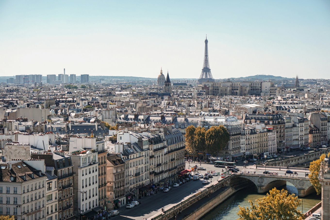 Paris during daytime