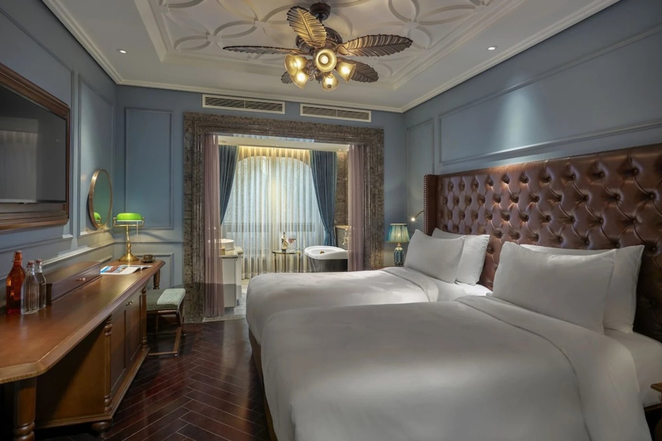  Chic twin room at Peridot Grand Luxury Boutique Hotel
