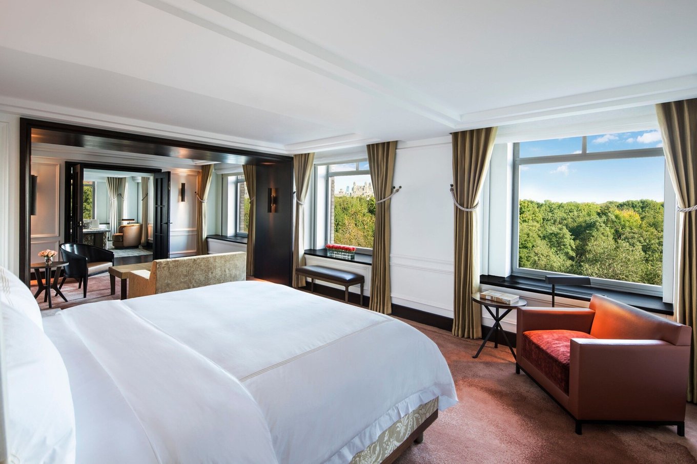 Central park views at the The Ritz-Carlton New York