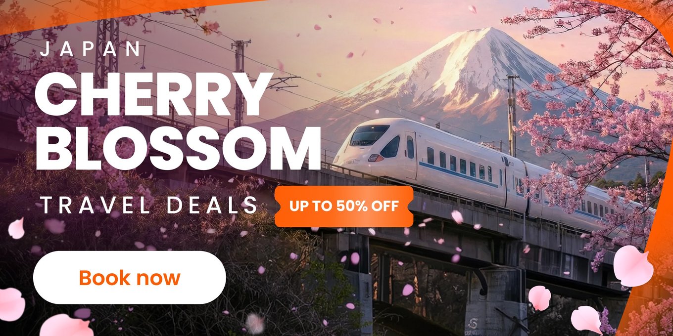 Japan Cherry Blossom 2026 Campaign Banner Photo
