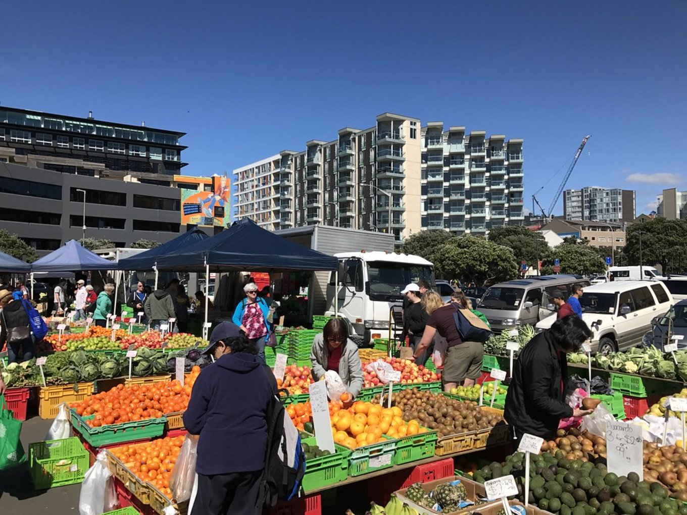 Harbourside Market in Wellington | Photo Credit: Wikimedia Commons