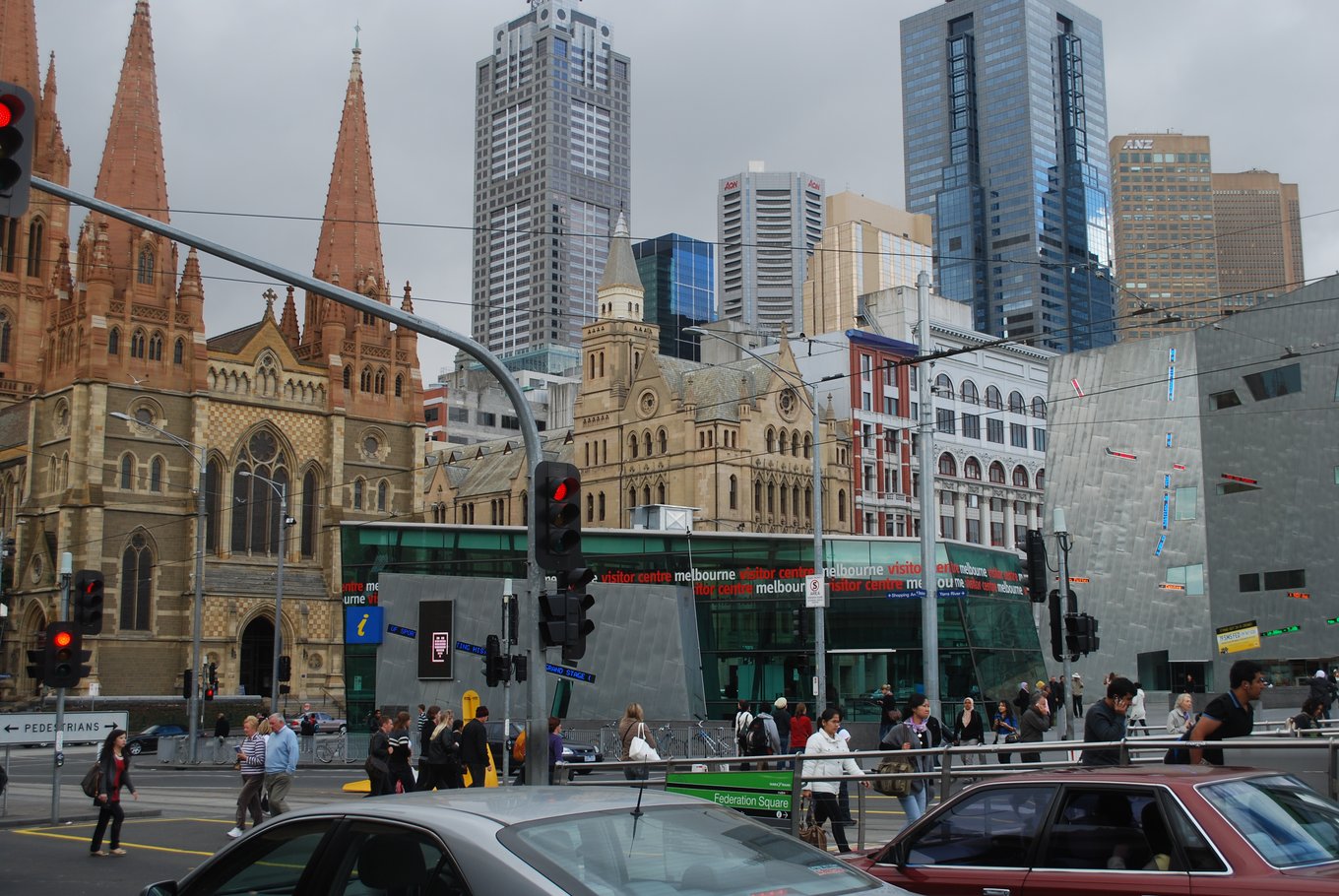Melbourne city center | Photo Credits: Stephen Downes on Flickr
