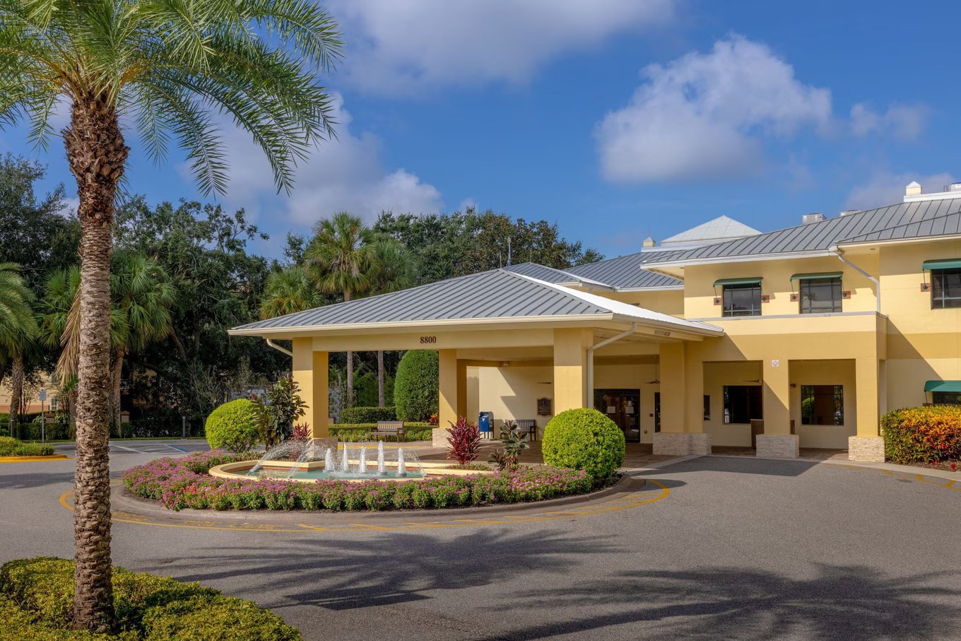 Entrance of Sheraton Vistana Resort villas in Lake Buena Vista, Orlando