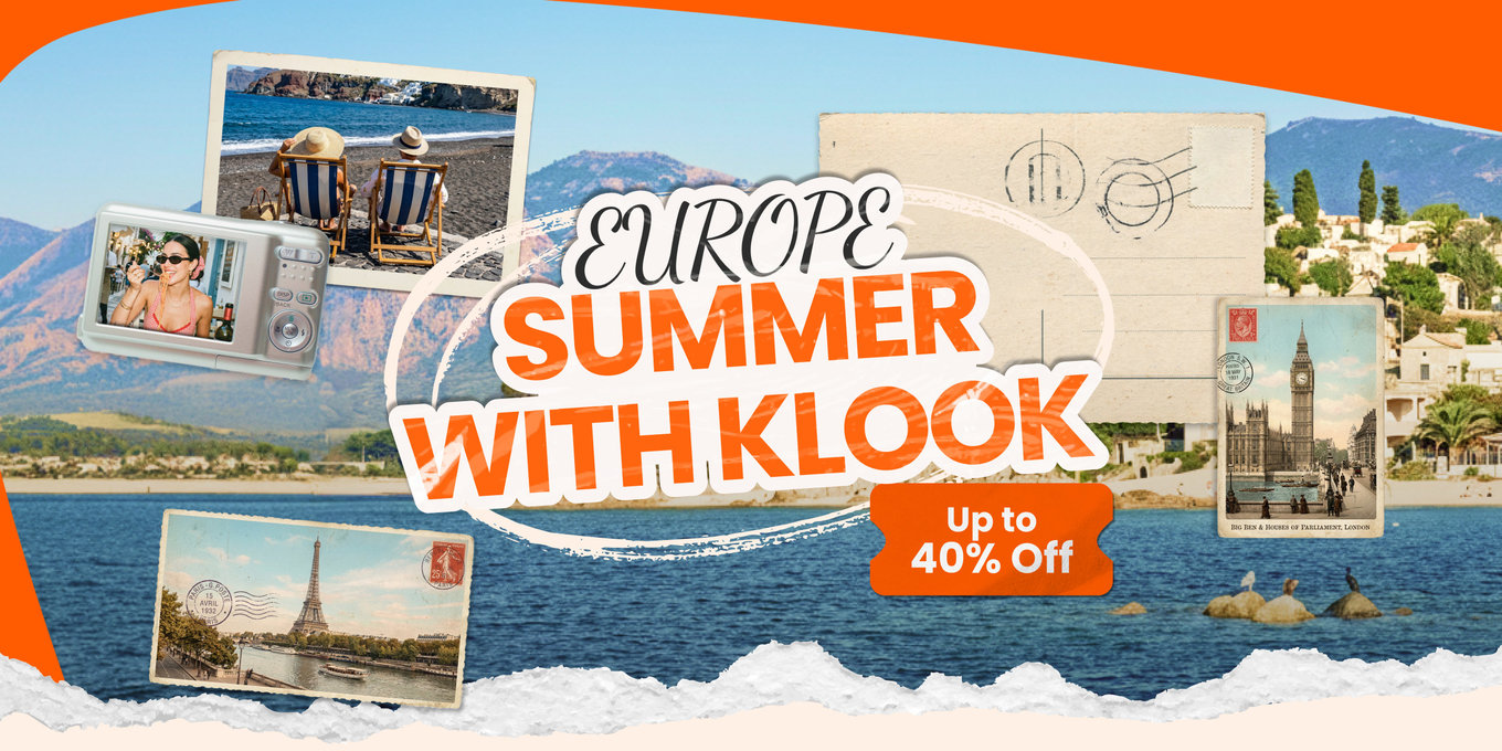Europe summer with Klook campaign