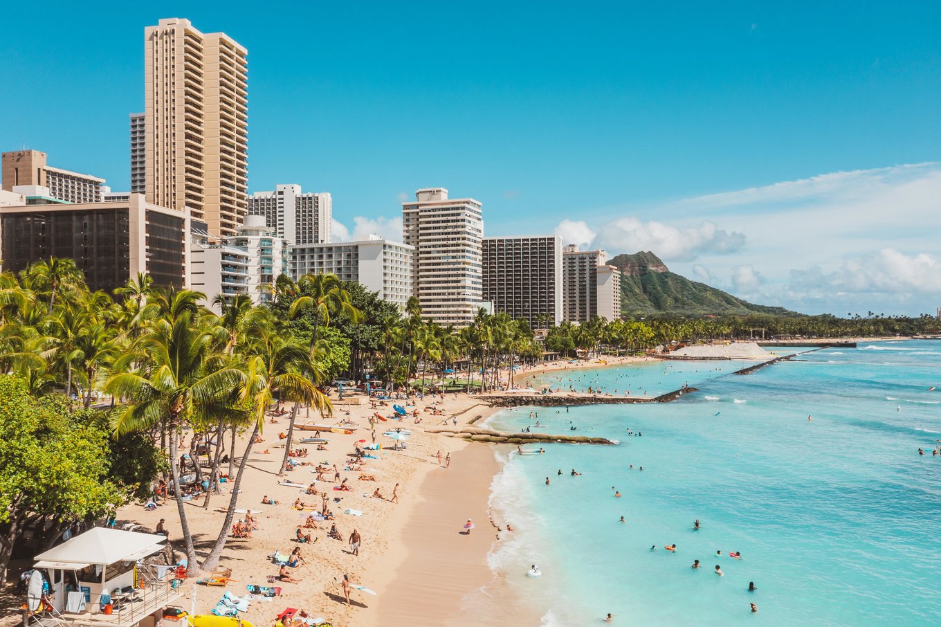 Waikiki Beach in Honolulu