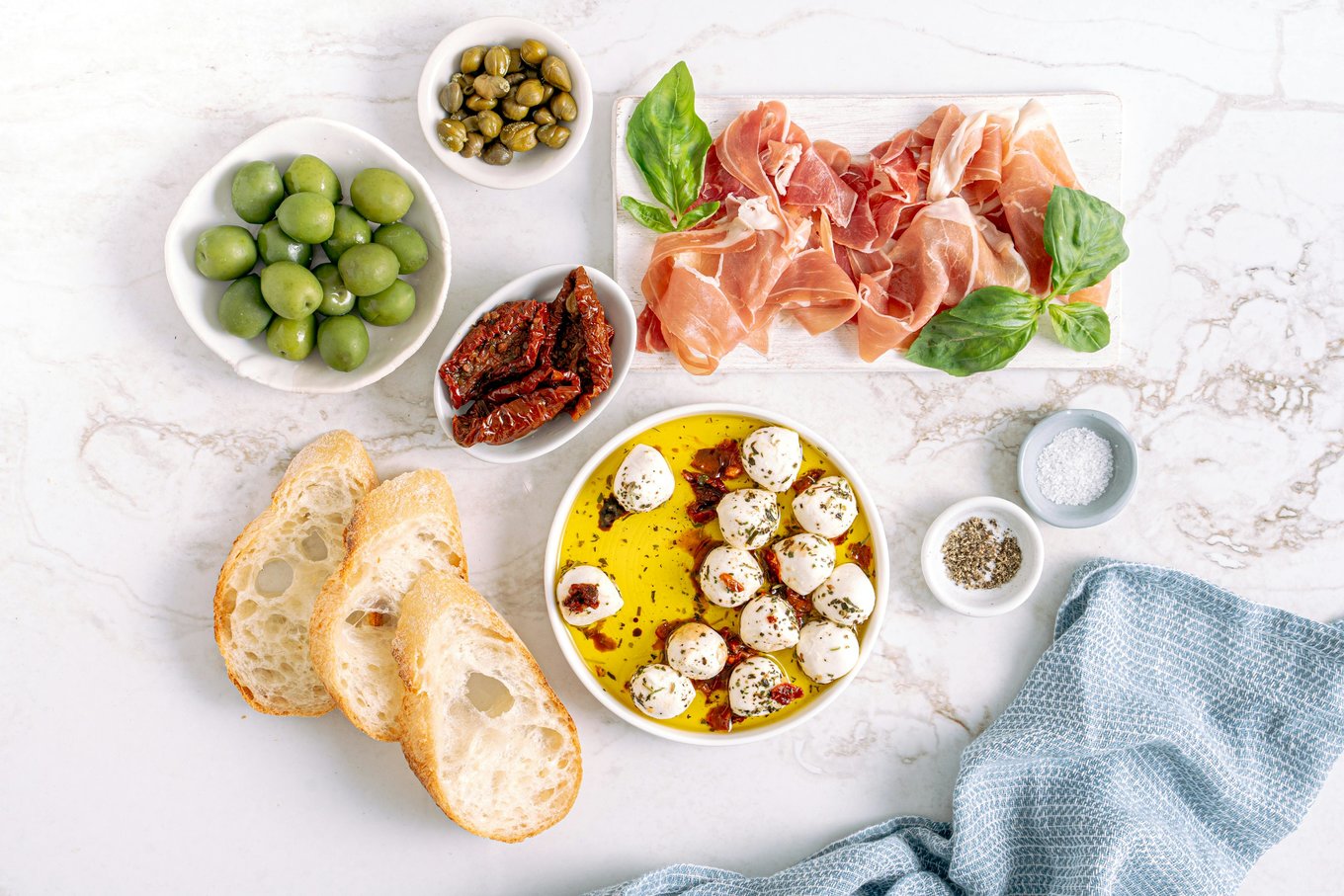 Tasty Italian appetizers