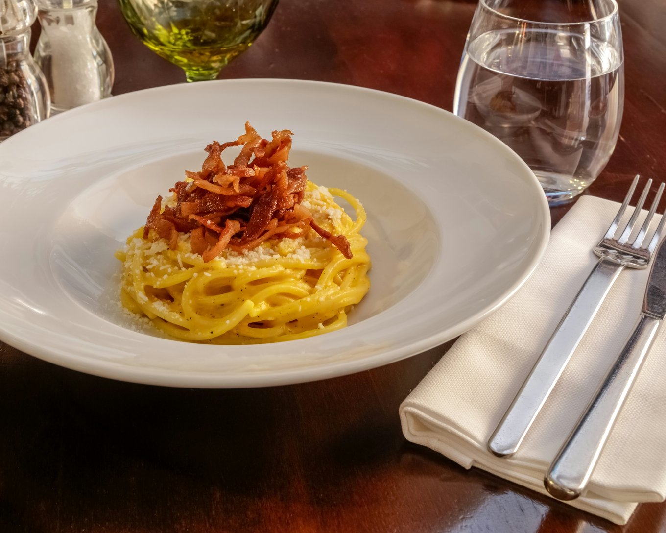 Classic carbonara in Rome | Photo Credit: Gianluca Gerardi on Unsplash