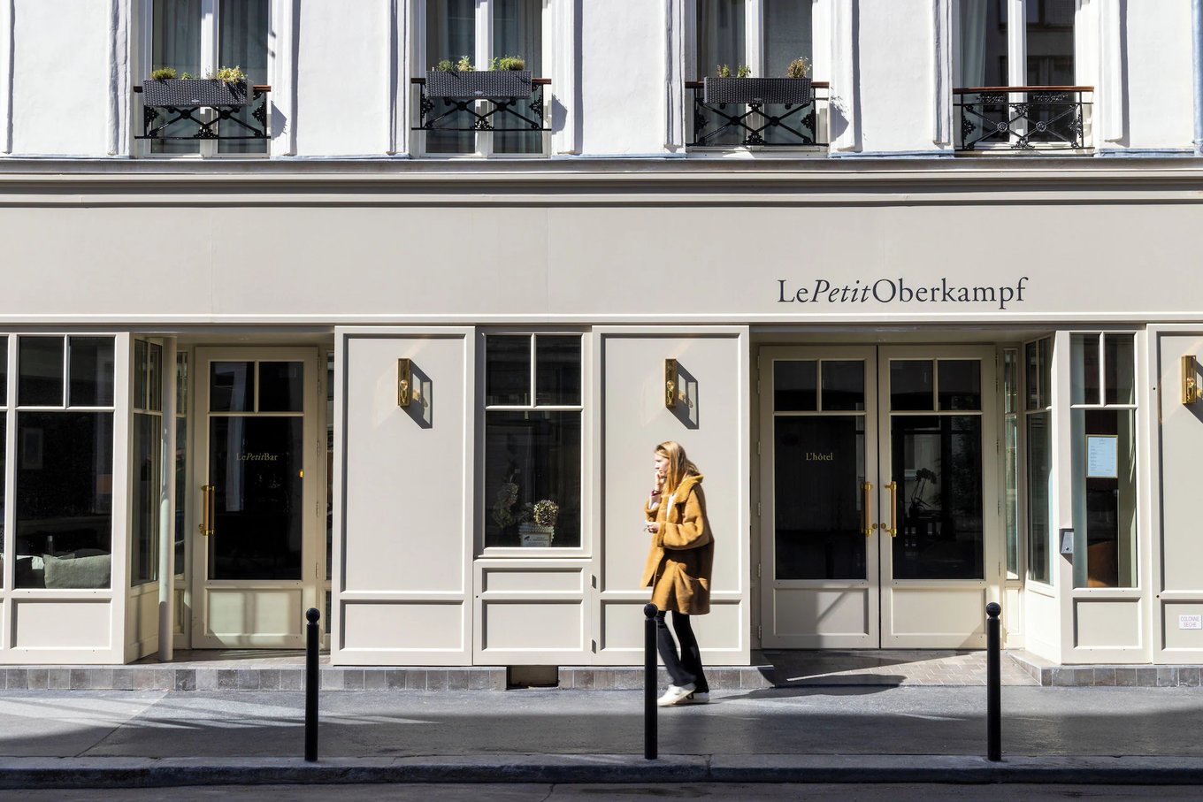 Outside Le Petit Oberkampf