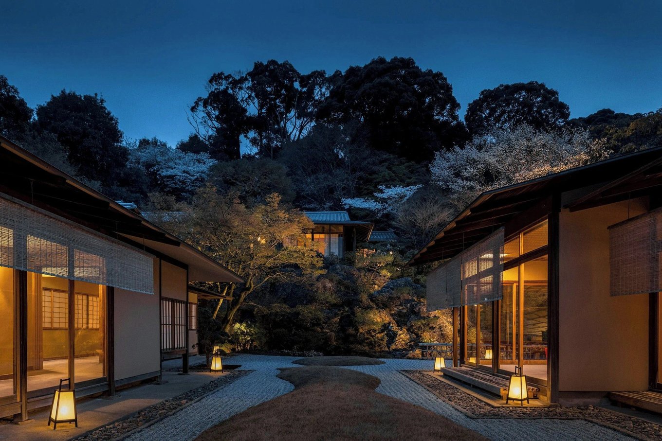 The Westin Miyako Kyoto at night