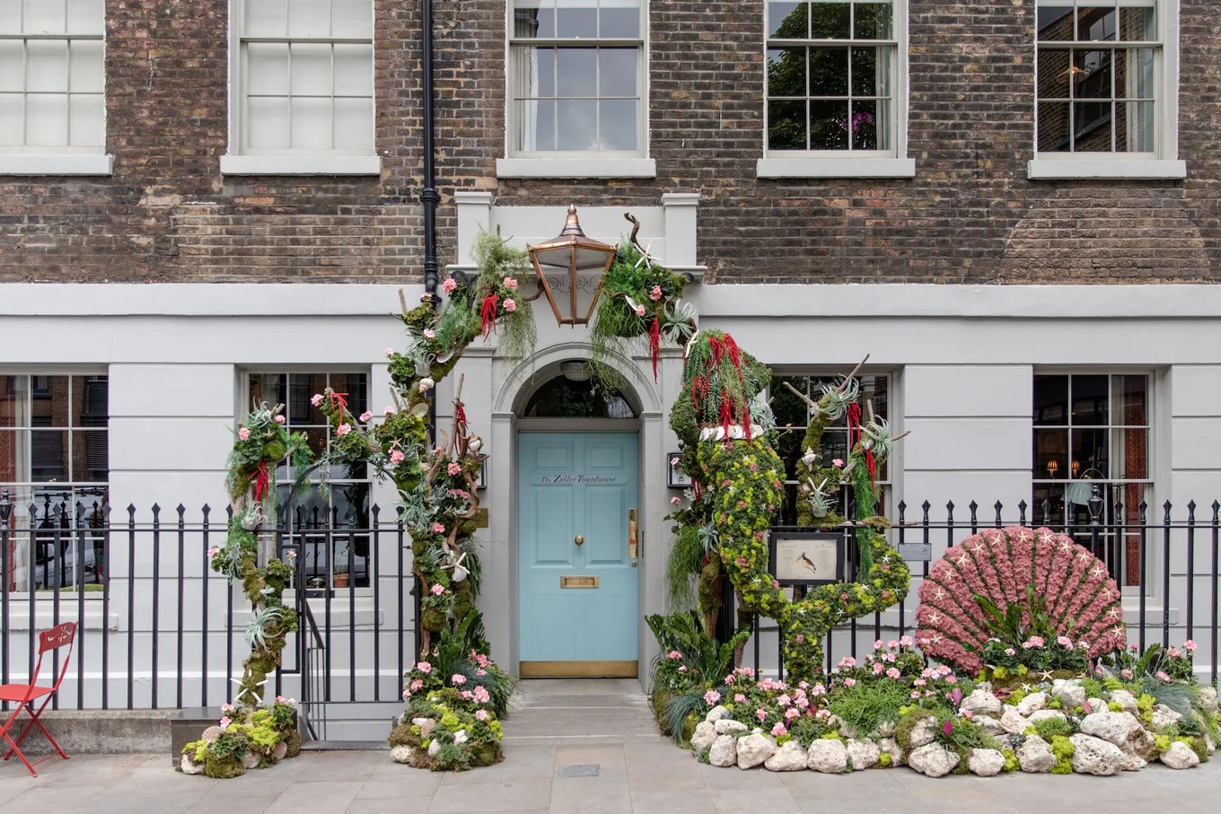 Entrance to The Zetter Clerkenwell in London
