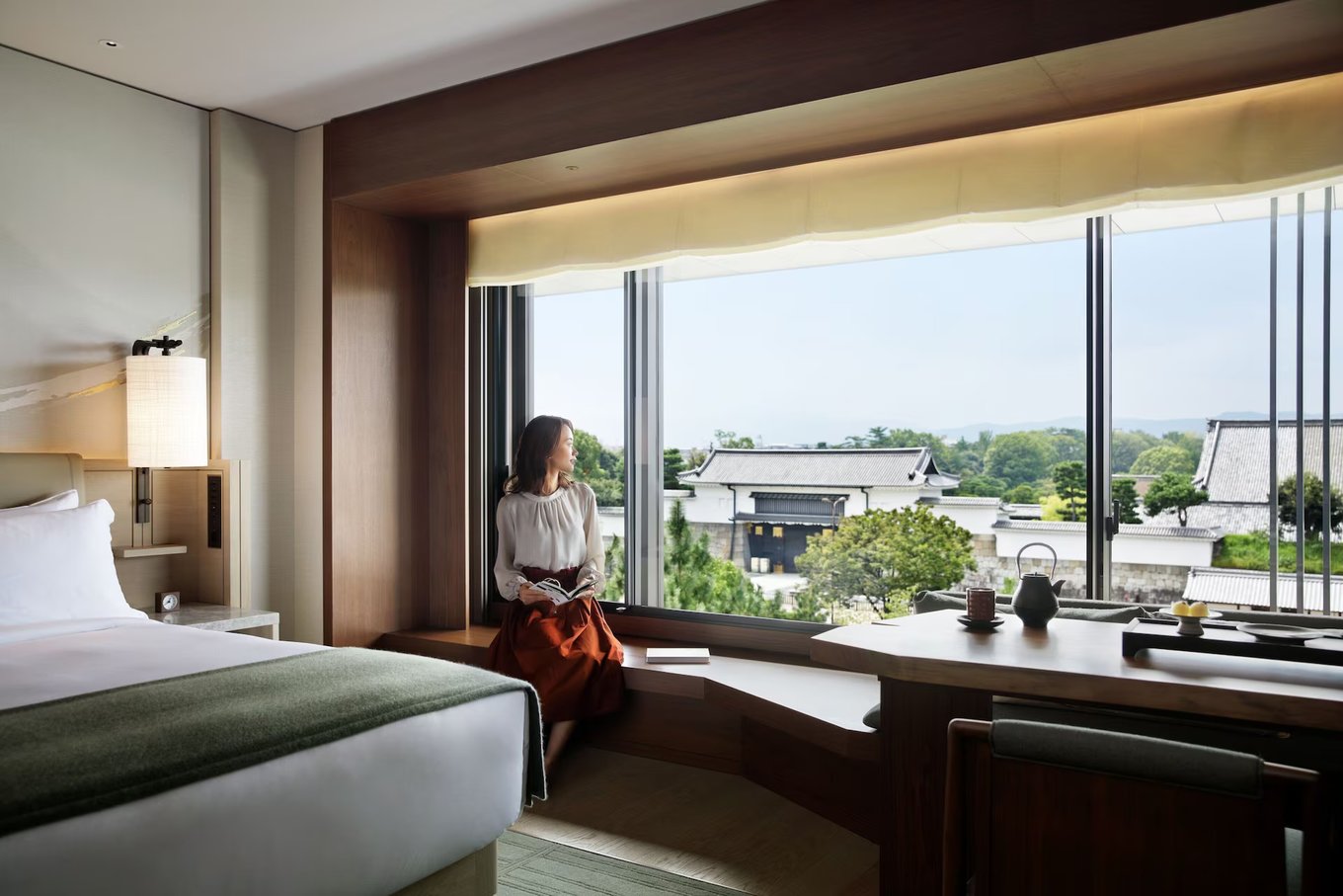 View from Hotel The Mitsui Kyoto’s room