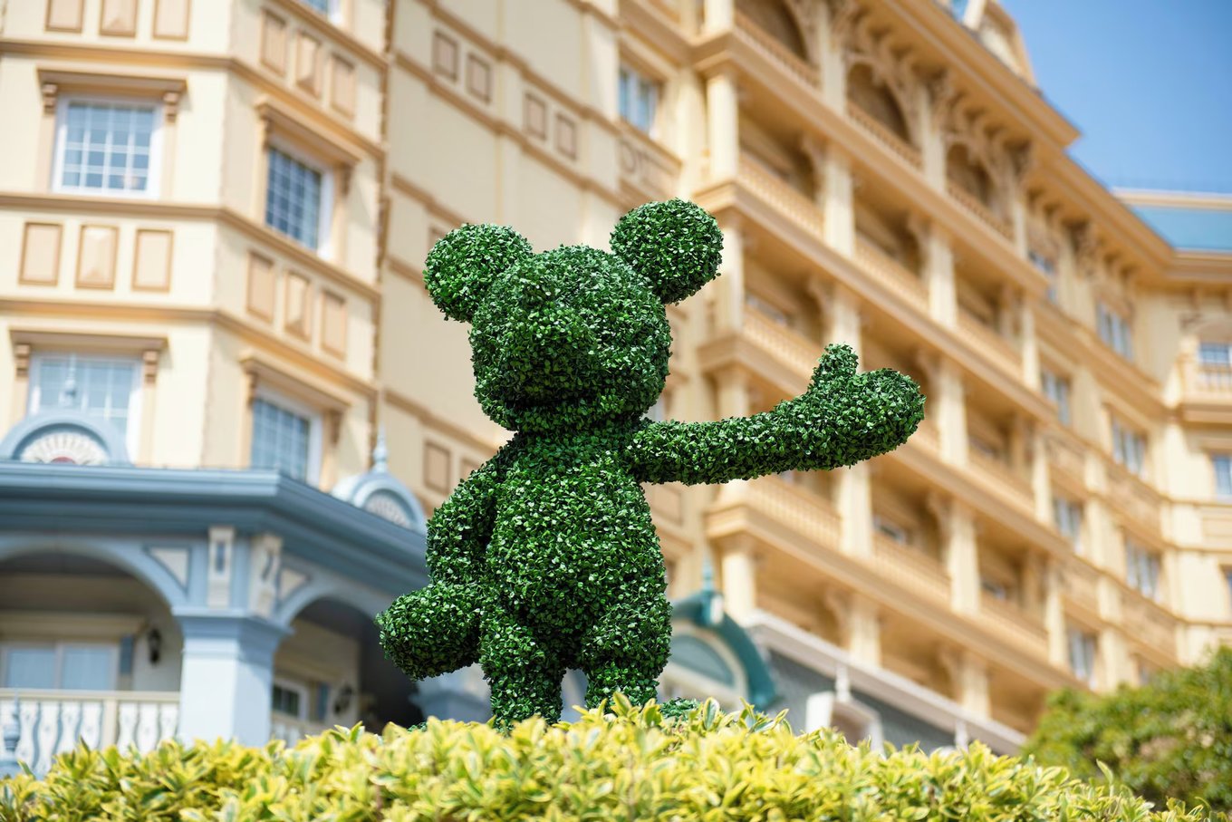 Outside of Tokyo Disneyland Hotel
