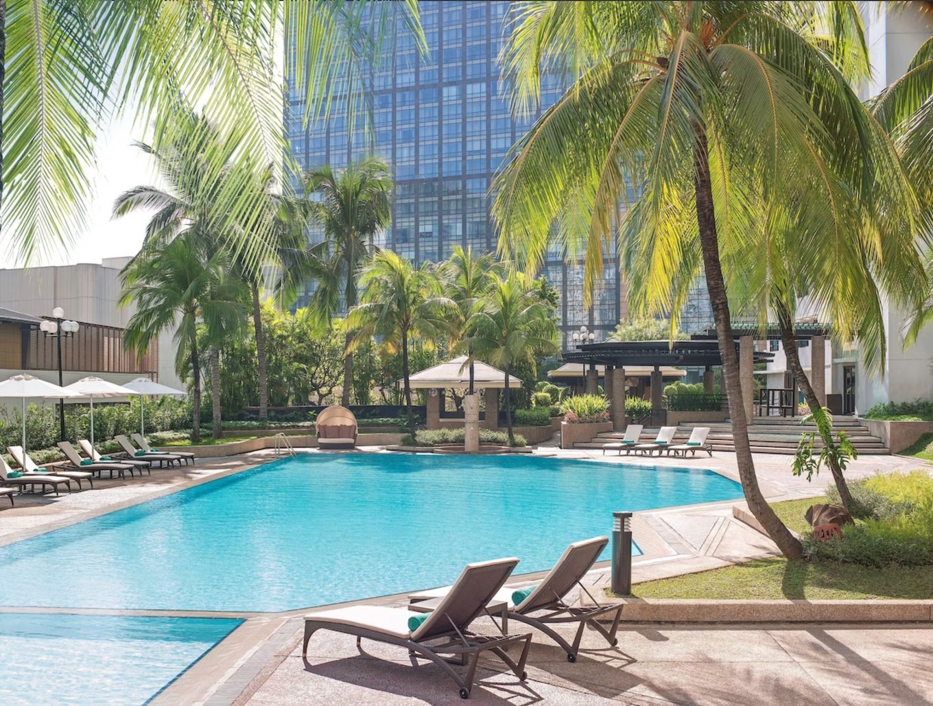 The Pool at New World Makati Hotel