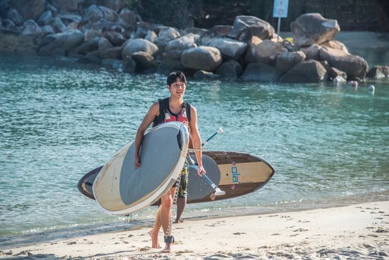 Double Kayak at Lazarus Sea Sports Centre - Klook India