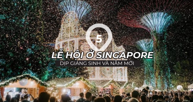 Lễ hội Giáng Sinh và Năm mới Singapore đang chờ đón bạn với những tràng lệnh đua nhau đua sắc, ánh đèn lung linh và không khí lễ hội đầy nhộn nhịp. Hãy tìm hiểu và cảm nhận những trải nghiệm tuyệt vời đang chờ bạn khám phá tại nơi đây nhé!