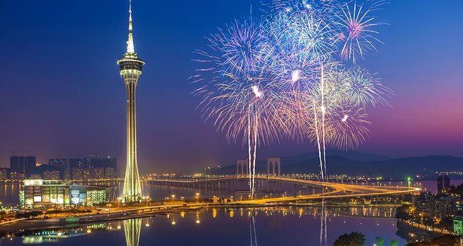 Chinese New Year Fireworks Display” show lights up the sky above the sea  overlooked by Macau Tower, celebrating the beginning of the Year of the  Rabbit. – Macao SAR Government Portal