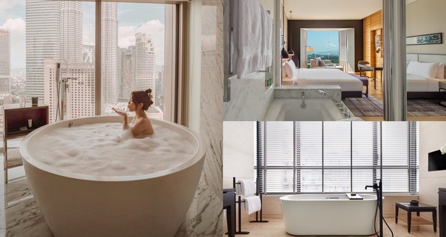 13 Best Hotels In Kl With Luxurious, Nyc Hotels With Best Bathtubs